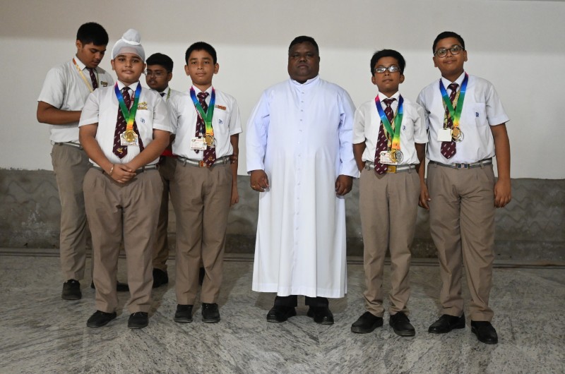 PRIZE DISTRIBUTION (BOSCO MATHS WIZ 2025)