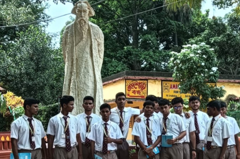 EXCURSION FOR CLASSES 11 &12 (SANTINIKETAN -2025)