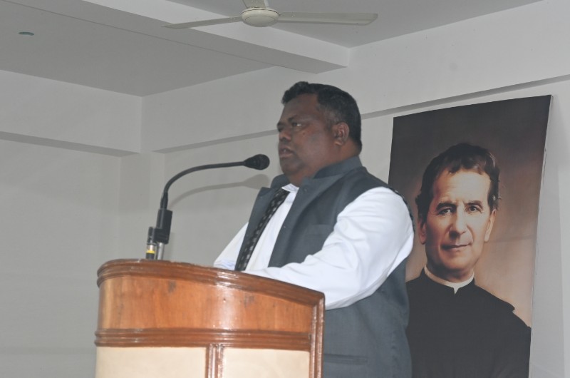 THANKSGIVING BY STUDENT COUNCIL (JUNIOR SECTION)